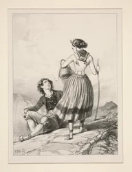 (Meeting on the Mountain.)