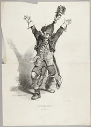 No. 1 of the series: “Souvenirs Du Bal Chicard”