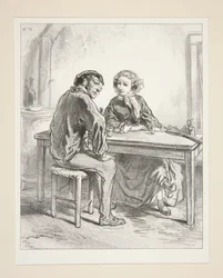 “And your sister, the embroiderer?”, asked that redhead, who held the certificates in the twelfth arrondissement...