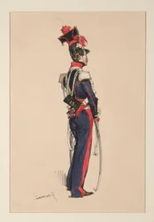 National Guard on Horseback