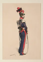 National Guard on Horseback