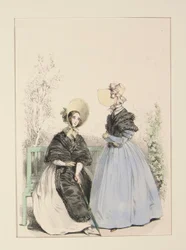 July 1837. Straw Hats