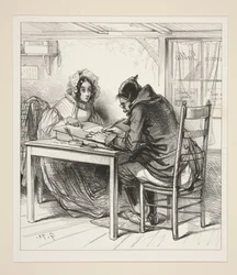 "I take up the pen with a trembling hand..."