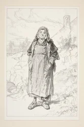 Milk Seller. Town Dress.