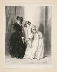 Madam, an honest woman has her lovers (sic), and does not take those of others!...