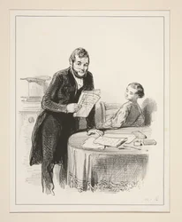 Mama Wrote to Monsieur Prosper, and Papa Saw the Letter...
