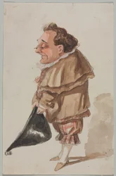 Man with a Large Hat