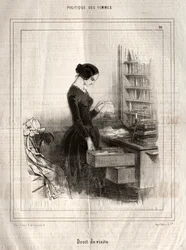 Politique des Femmes: Droit de visite, 1843