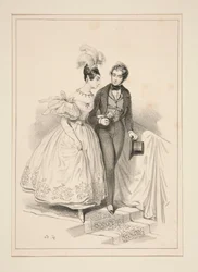 Souvenir of the Opera Ball, for the benefit of the Lyon workers, 6 May 1837.