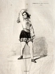 Souvenirs du Bal Chicard: Pistolet