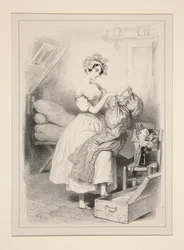 An Attic Was Her Palace...