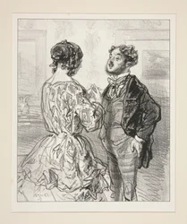 Zoe, there is your mother, starting again with her stories: “The world!”... “Propriety!”...