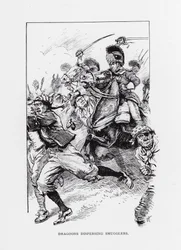 Dragoons Dispersing Smugglers