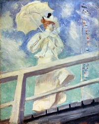 Lady in White