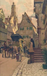 The Arrival of the Stagecoach