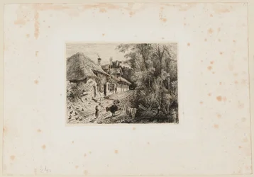 Cottage of Old Trouville. Beraldi 82 IFF 32