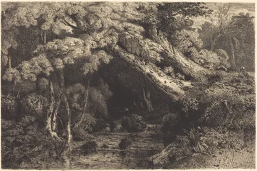 Saint-Pierre Stream near Pierrefonds (Ruisseau de Saint-Pierre, near Pierrefonds)
