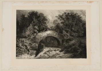 A Bridge in Auvergne. Beraldi 64 IFF 44