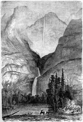 Yosemite Falls, California, 19th century