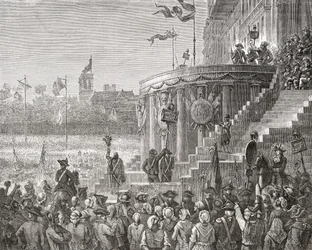 Celebration of the Supreme Being, 8th June 1794, from 