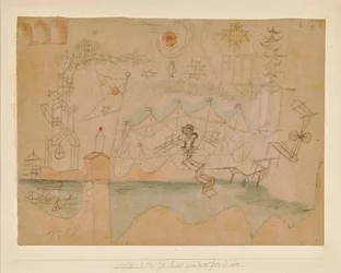 Drawing for the Boat Rental, 1918