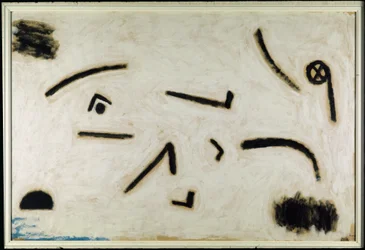 Untitled (Signs on Black Background)