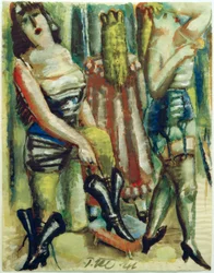 Three Women in the Dressing Room