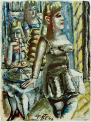 Three Women with Baumkuchen