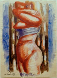 Standing Nude