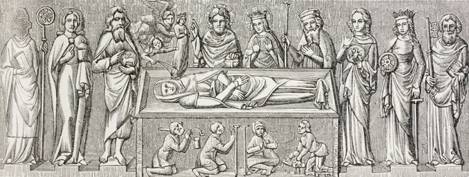 After the Bas-Relief on the Tomb of Elisabeth of Hungary