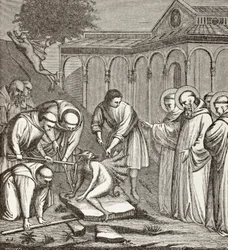 St. Benedict and the Devil
