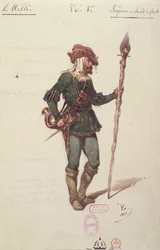 Hunting Costume Design for 