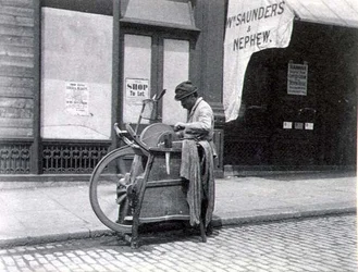 A London Knife Grinder