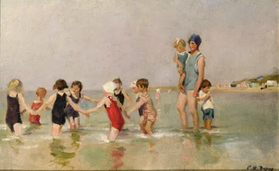 Children Bathing