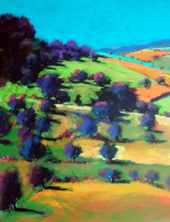 Barrowwake Looking Northwest (Detail #2), 2025