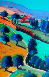 Looking West #4 (detail), 2024