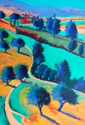 Looking West #5 (detail), 2024