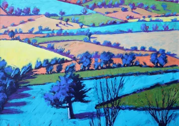 Teme Valley Summer II (close up)