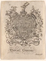 Bookplate of David Greene
