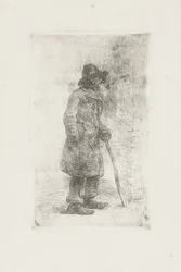 Standing Man with Pipe