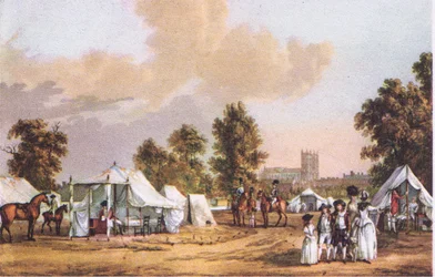 A military camp in St James