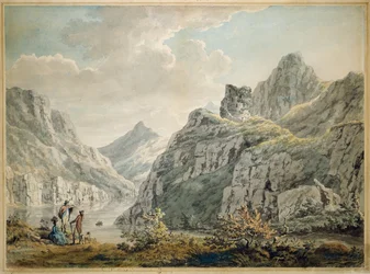Dolbardarn Castle and Llanberris Lake
