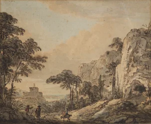Landscape with Horseman
