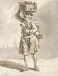 London Cries: A Man with a Basket