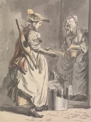 London Cries: A Milkmaid