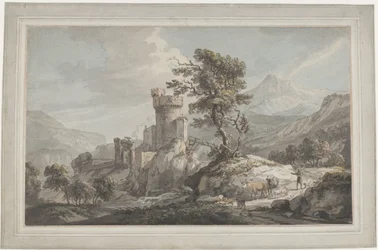 Mountainous Landscape with a Fortress