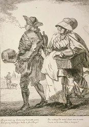 Two spoon sellers, Cries of London