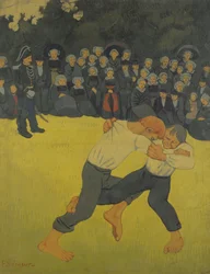 The Wrestling Bretons, c.1893
