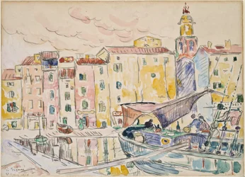 From the Harbour in Saint-Tropez
