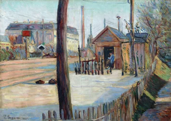 Railway intersection near Bois Colombes